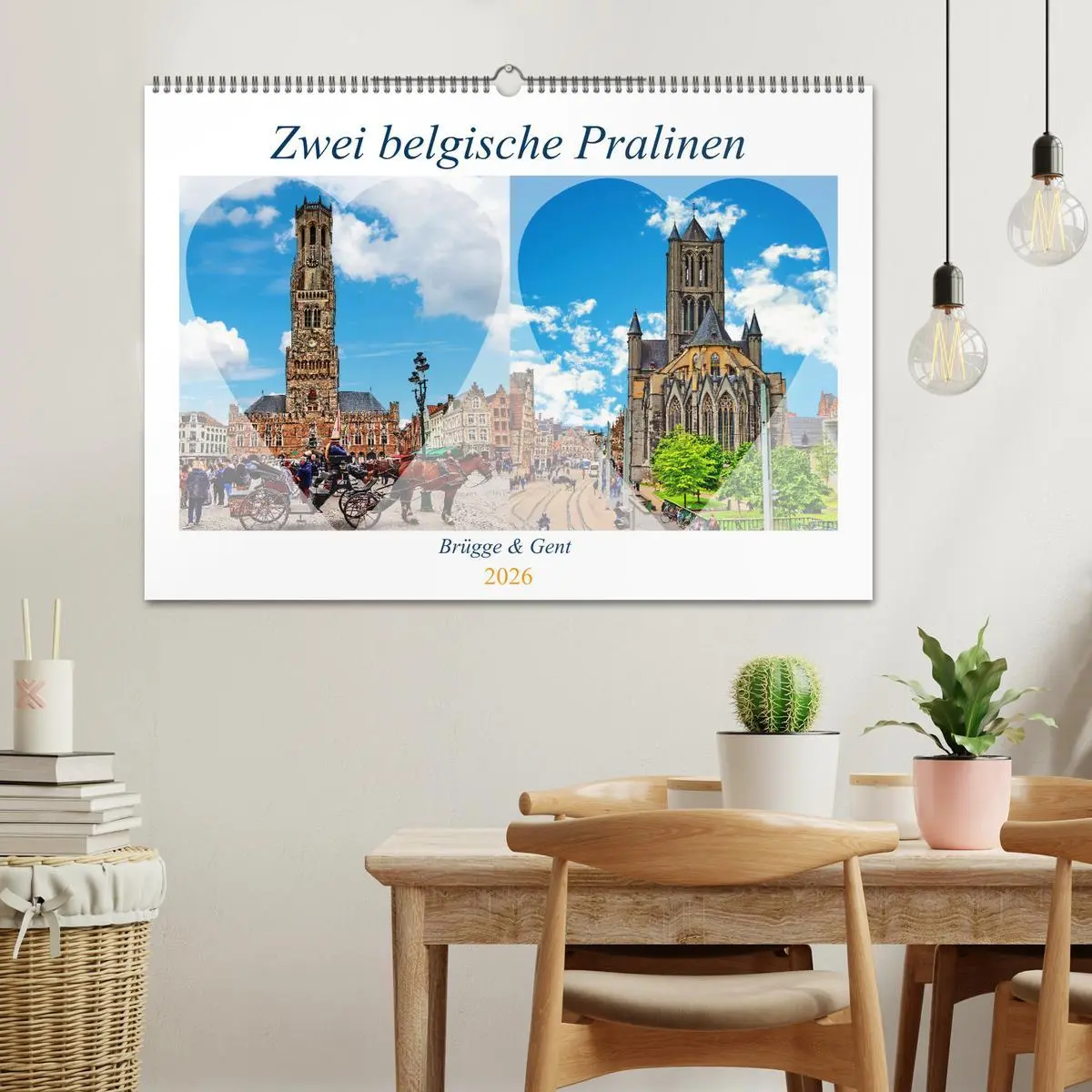 Bild: 9783457642207 | Zwei belgische Pralinen Brügge und Gent (Wandkalender 2026 DIN A2...