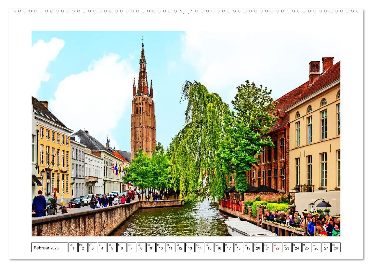 Bild: 9783457642207 | Zwei belgische Pralinen Brügge und Gent (Wandkalender 2026 DIN A2...