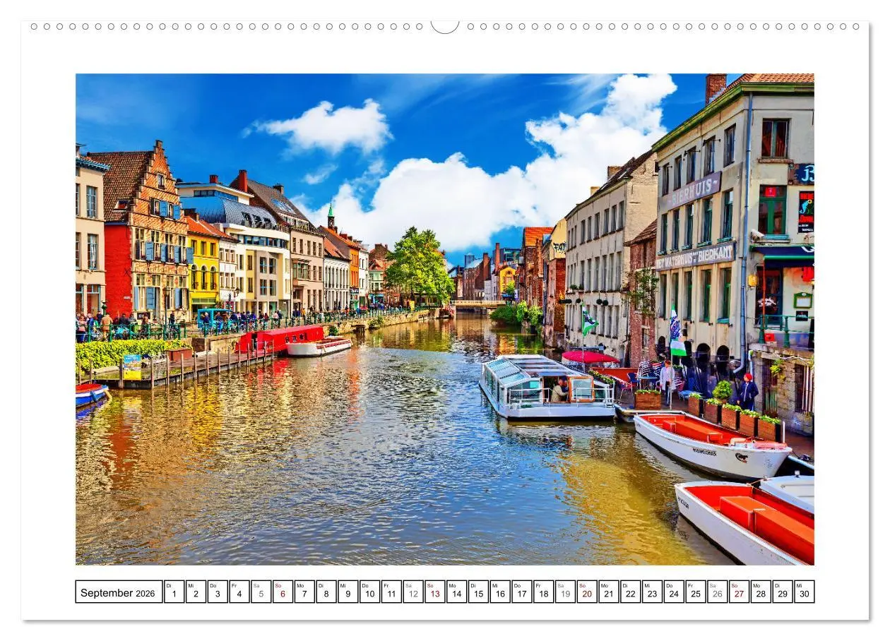 Bild: 9783457642207 | Zwei belgische Pralinen Brügge und Gent (Wandkalender 2026 DIN A2...