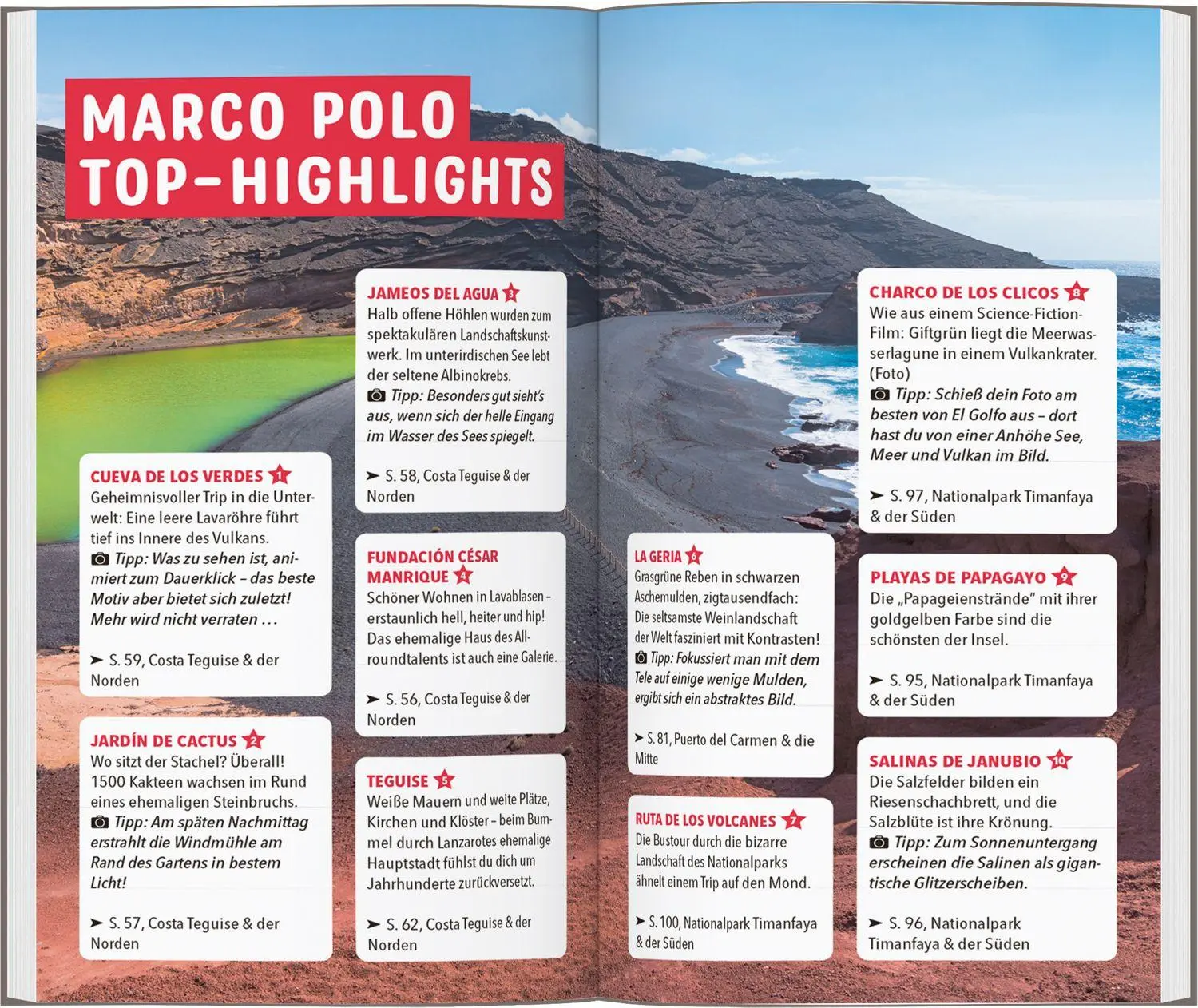 Bild: 9783829742207 | MARCO POLO Reiseführer Lanzarote | Izabella Gawin | Taschenbuch | 2025