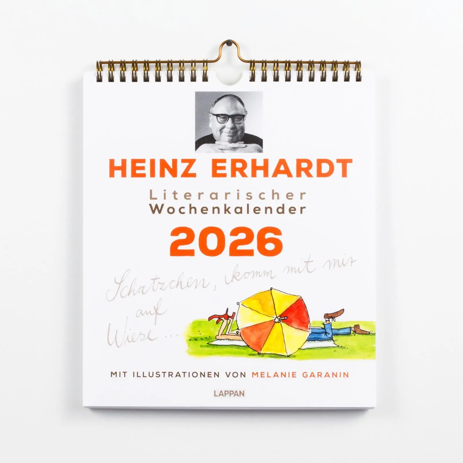 Bild: 9783830322207 | Heinz Erhardt - Literarischer Wochenkalender 2026 | Heinz Erhardt