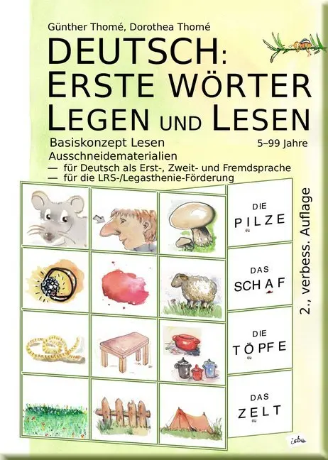 Cover: 9783942122207 | DEUTSCH: ERSTE WÖRTER LEGEN UND LESEN | Günther Thomé (u. a.) | Buch