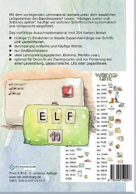 Bild: 9783942122207 | DEUTSCH: ERSTE WÖRTER LEGEN UND LESEN | Günther Thomé (u. a.) | Buch