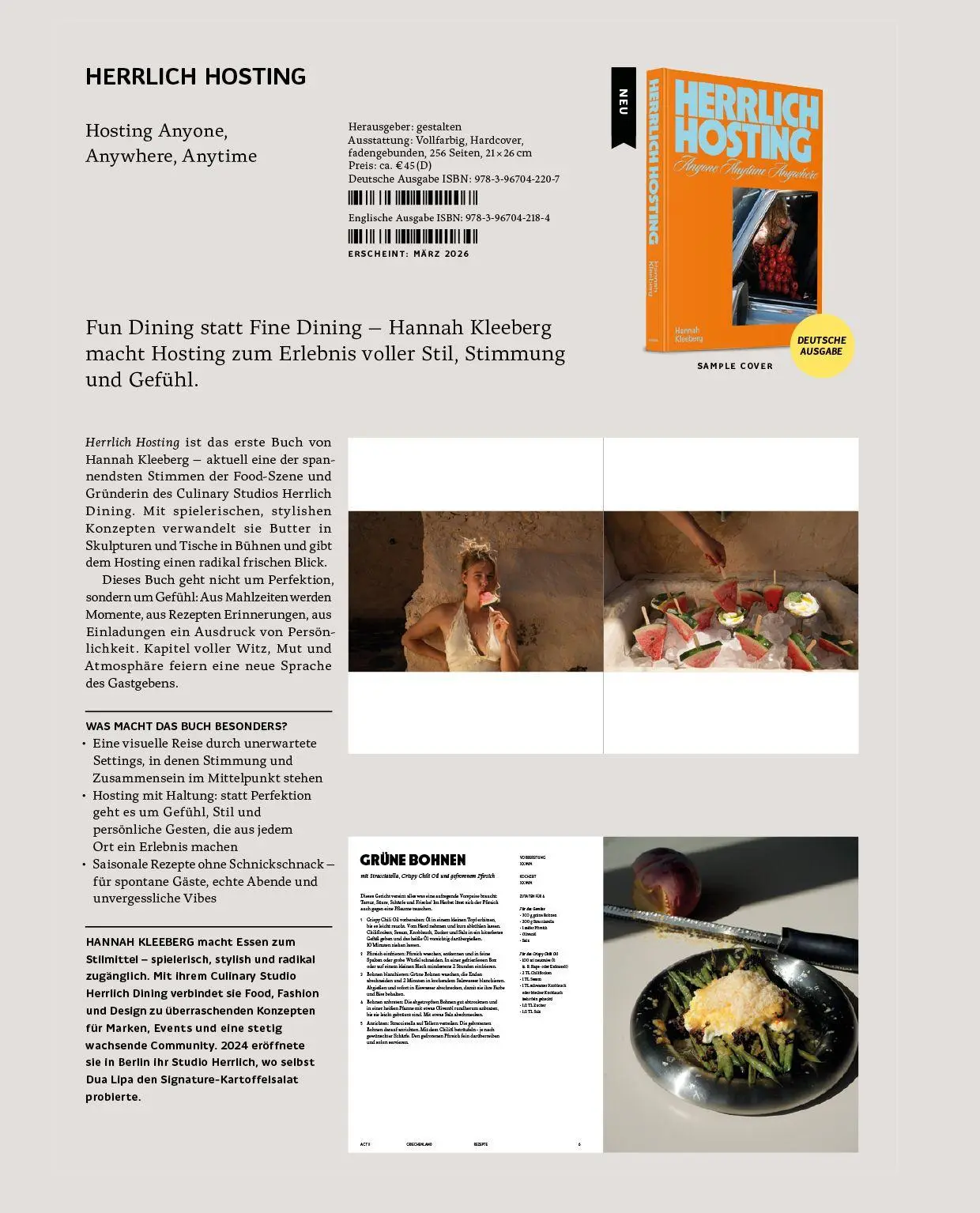 Bild: 9783967042207 | Herrlich Hosting | Gestalten (u. a.) | Buch | 256 S. | Deutsch | 2026