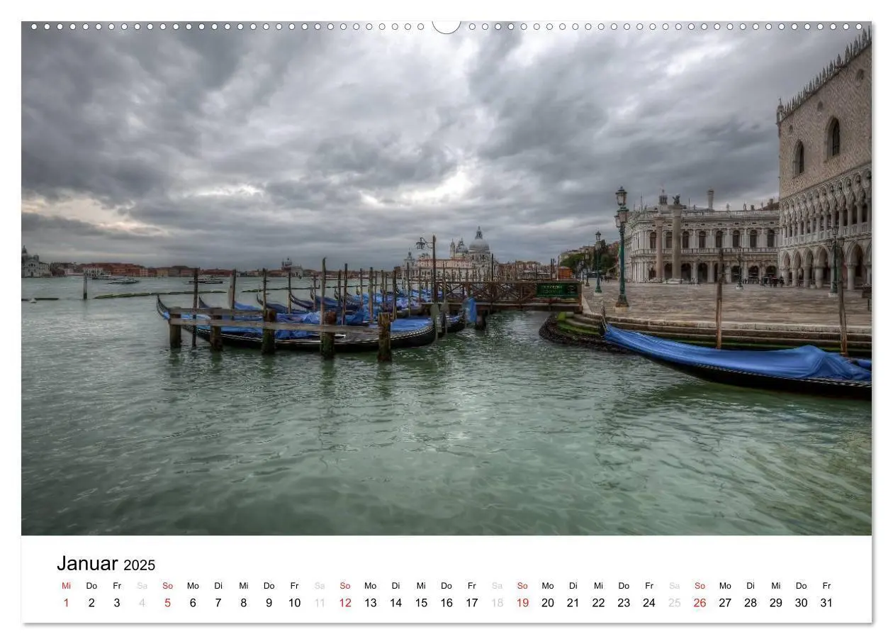 Bild: 9783435472307 | Venedig - La Serenissima 2025 (Wandkalender 2025 DIN A2 quer),...
