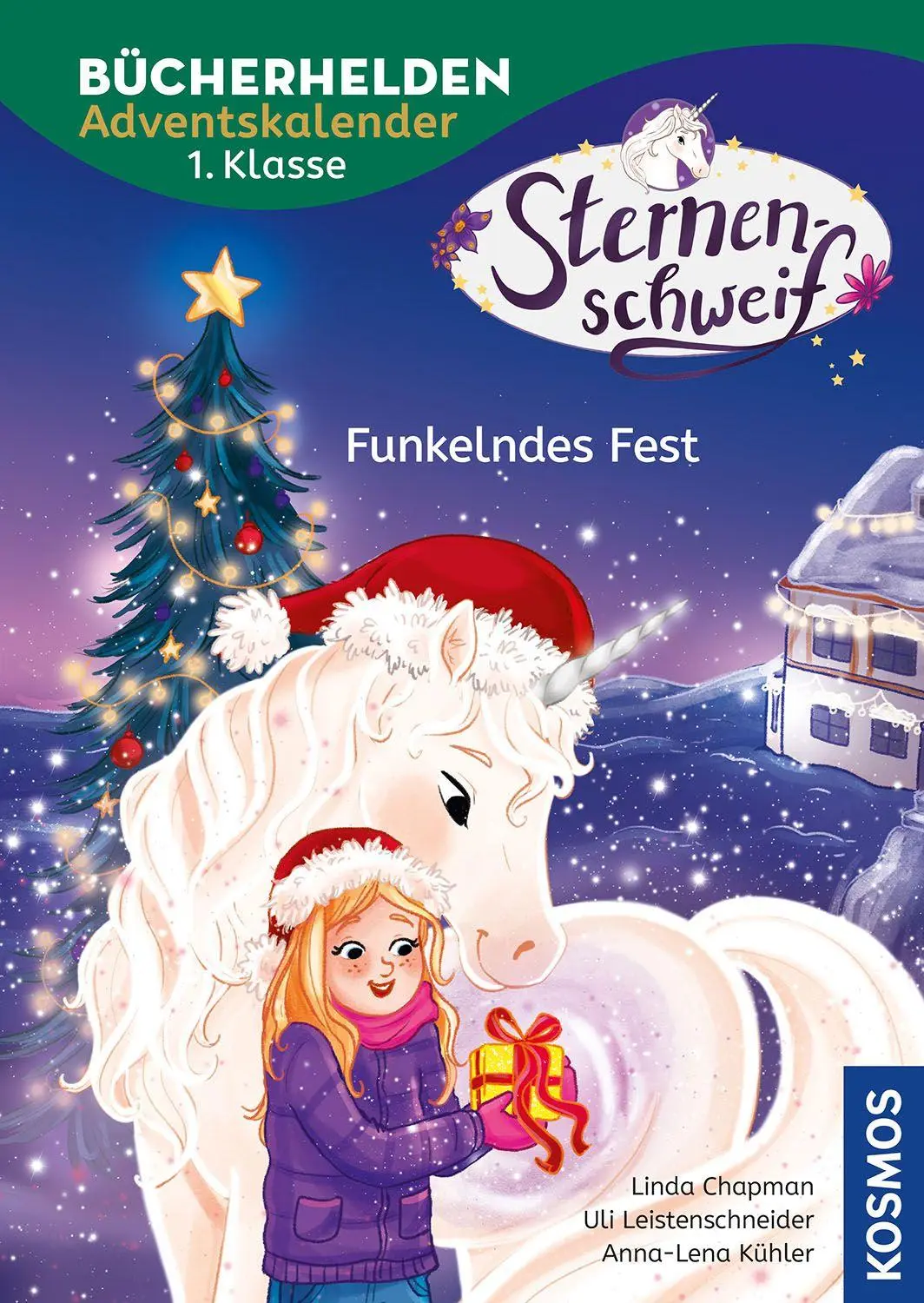 Cover: 9783440182307 | Sternenschweif, Bücherhelden 1. Klasse, Adventskalender, Funkelndes...
