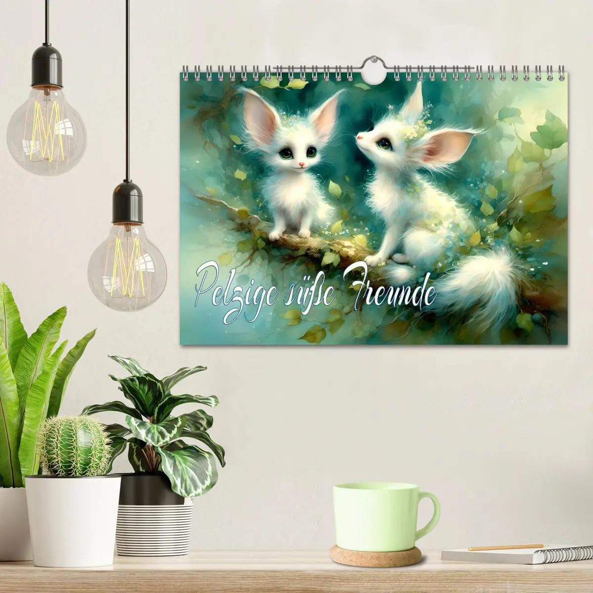 Bild: 9783457322307 | Pelzige süße Freunde (Wandkalender 2026 DIN A4 quer), CALVENDO...
