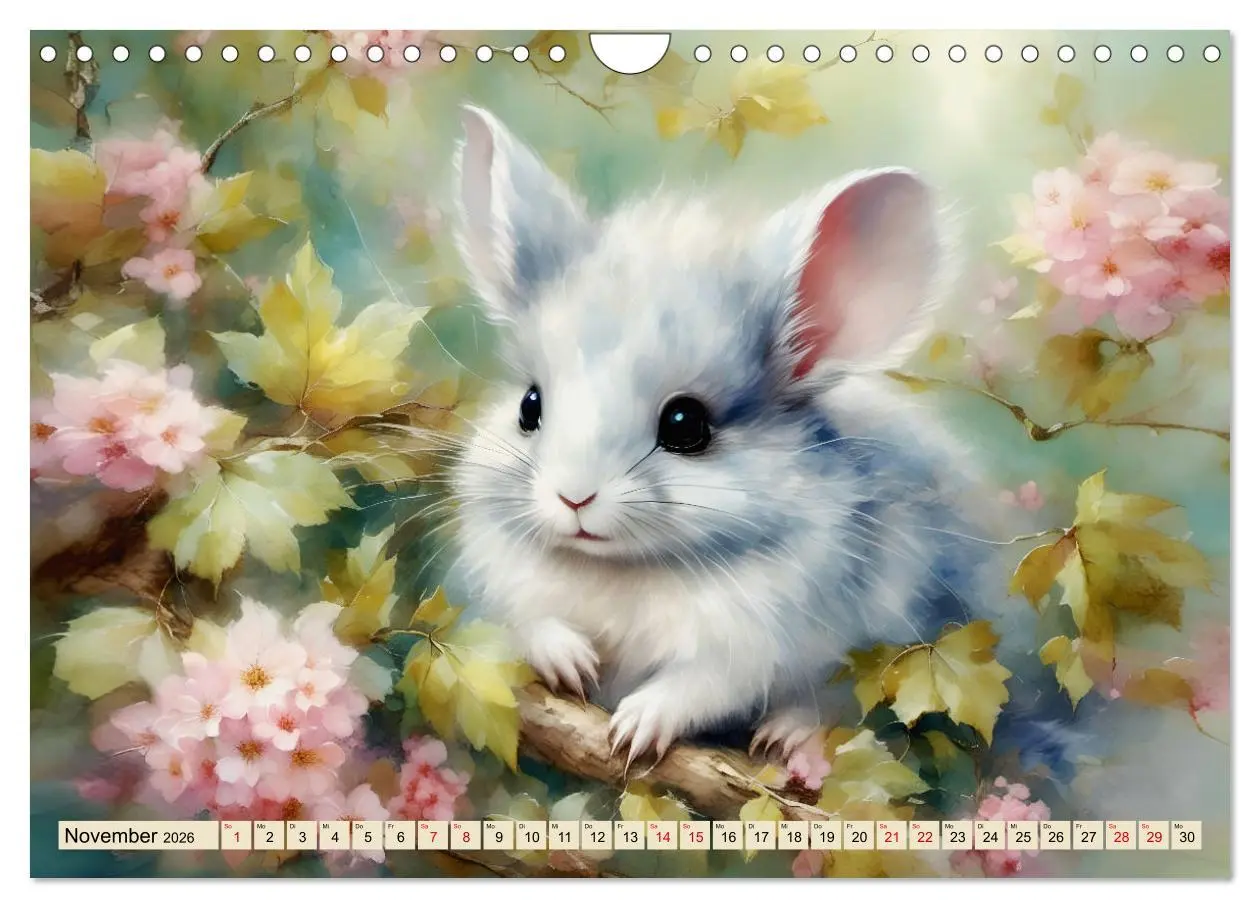 Bild: 9783457322307 | Pelzige süße Freunde (Wandkalender 2026 DIN A4 quer), CALVENDO...