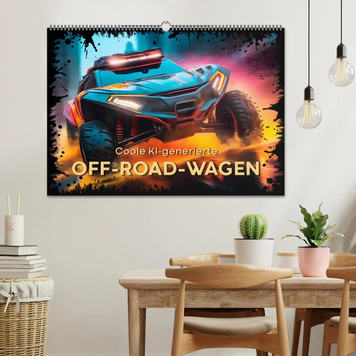 Bild: 9783457492307 | Coole KI-generierte OFF-ROAD-WAGEN (Wandkalender 2026 DIN A2 quer),...