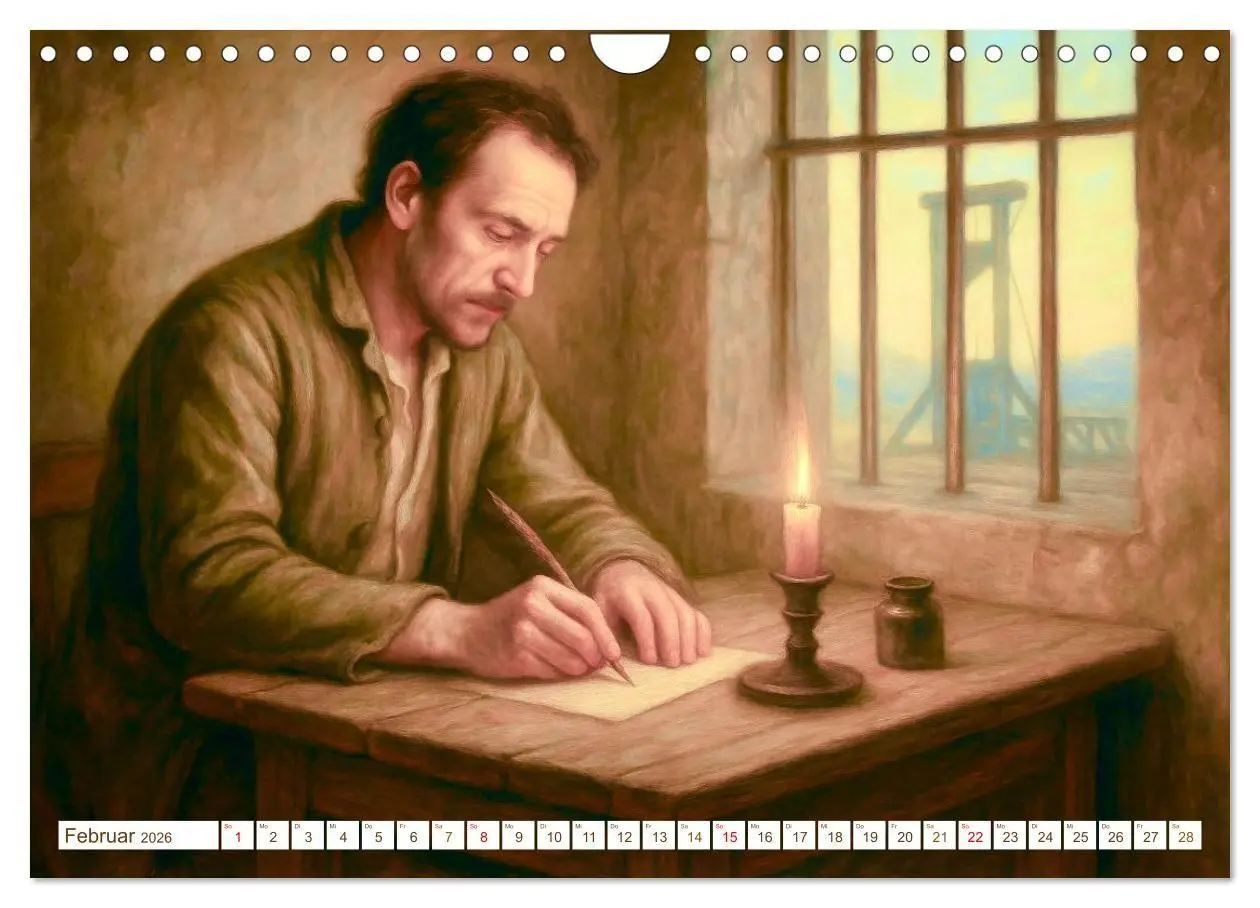 Bild: 9783516652307 | Victor Hugo (Wandkalender 2026 DIN A4 quer), CALVENDO Monatskalender
