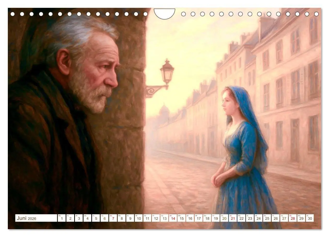 Bild: 9783516652307 | Victor Hugo (Wandkalender 2026 DIN A4 quer), CALVENDO Monatskalender