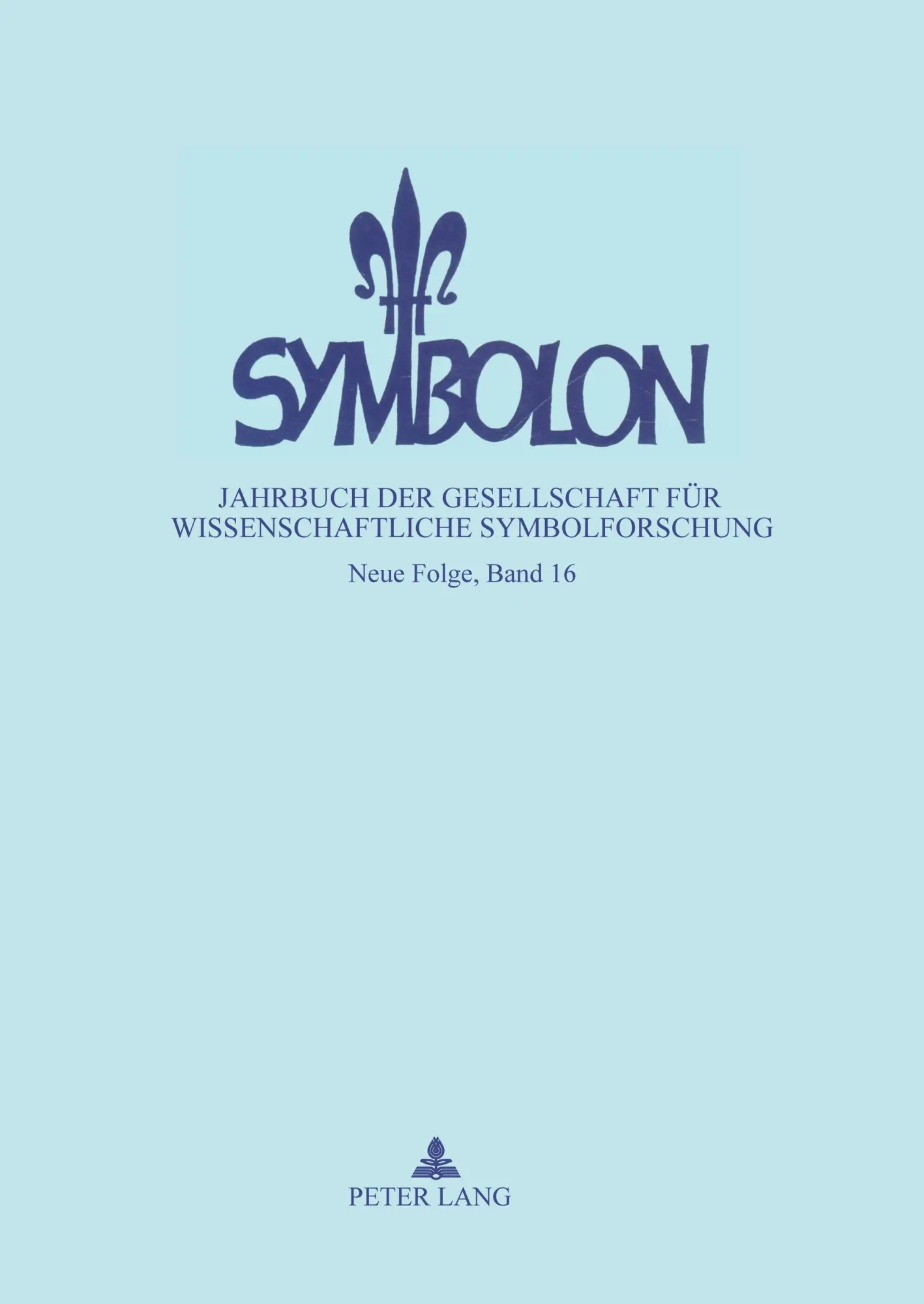 Cover: 9783631562307 | Symbolon - Band 16 | Hermann Jung (u. a.) | Taschenbuch | 228 S. Cover: 9783631562307 | Symbolon - Band 16 | Hermann Jung (u. a.) | Taschenbuch | 228 S.