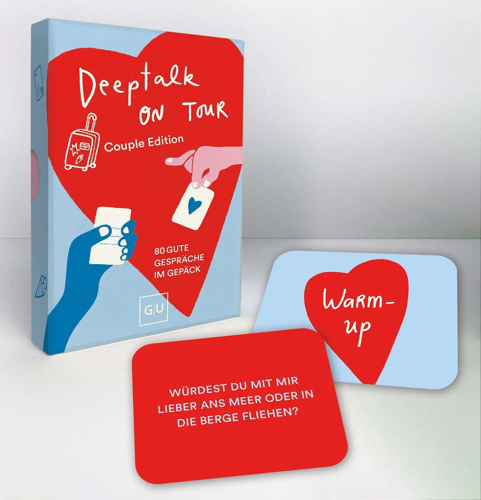Cover: 9783758902307 | Deeptalk on Tour - Couple Edition | 80 gute Gespräche im Gepäck | Bru