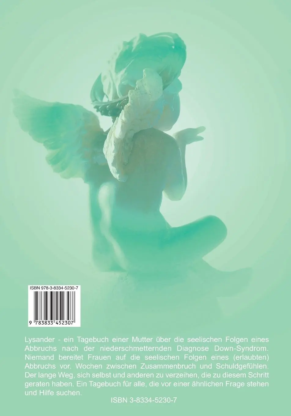 Rückseite: 9783833452307 | Lysander | Grenzerfahrung einer Mutter | Marianne Neeb | Taschenbuch