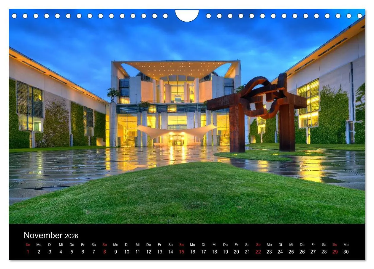 Bild: 9783516192407 | Berlin (Wandkalender 2026 DIN A4 quer), CALVENDO Monatskalender | 2026