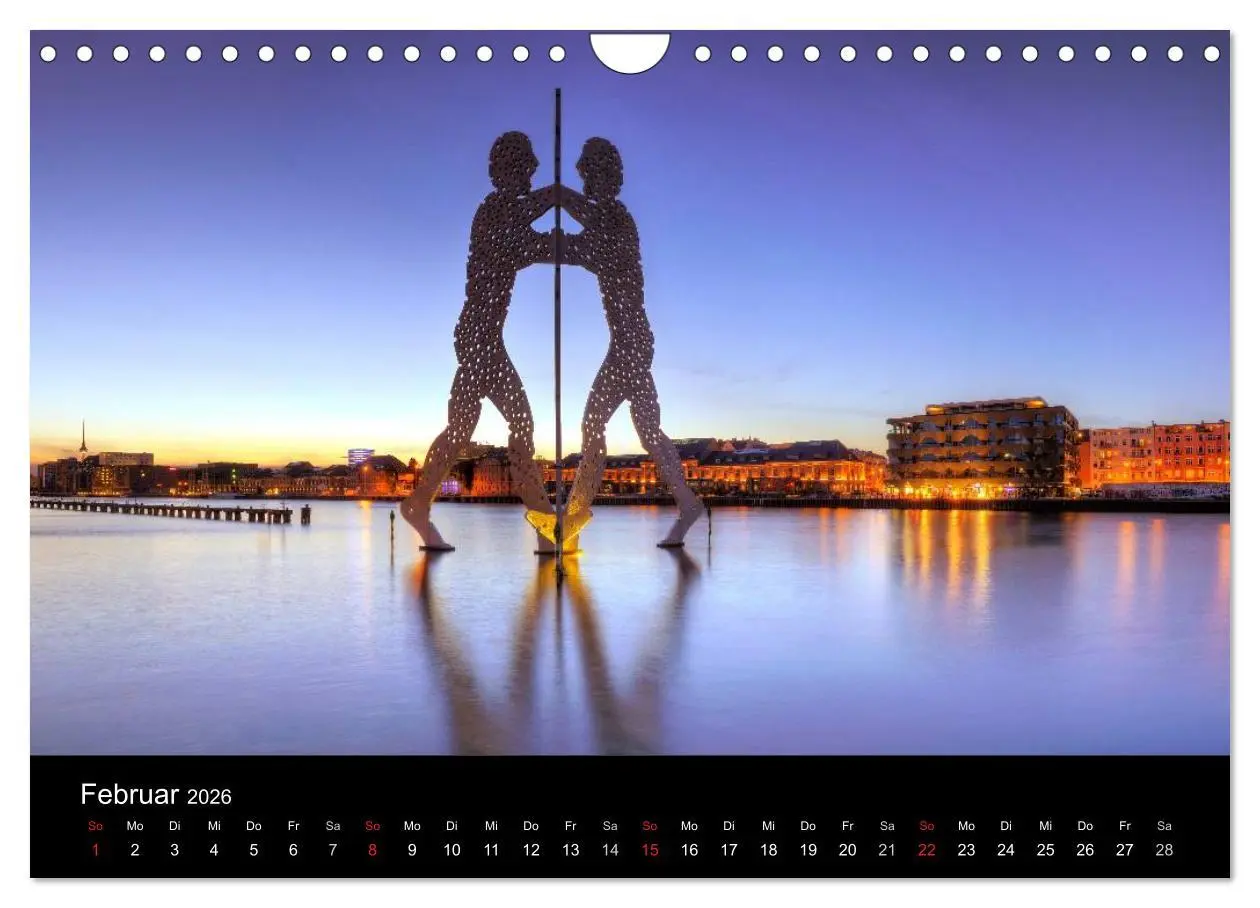 Bild: 9783516192407 | Berlin (Wandkalender 2026 DIN A4 quer), CALVENDO Monatskalender | 2026
