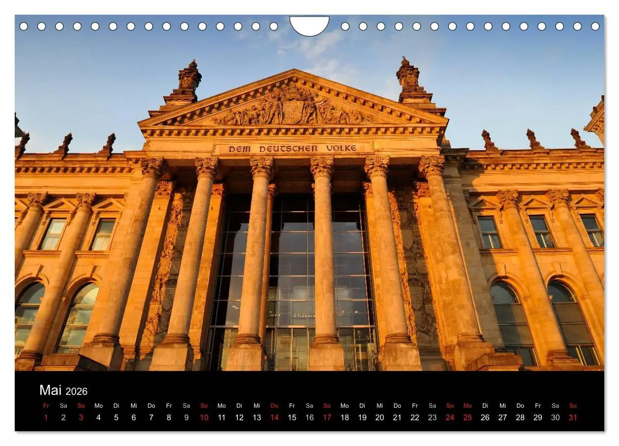 Bild: 9783516192407 | Berlin (Wandkalender 2026 DIN A4 quer), CALVENDO Monatskalender | 2026