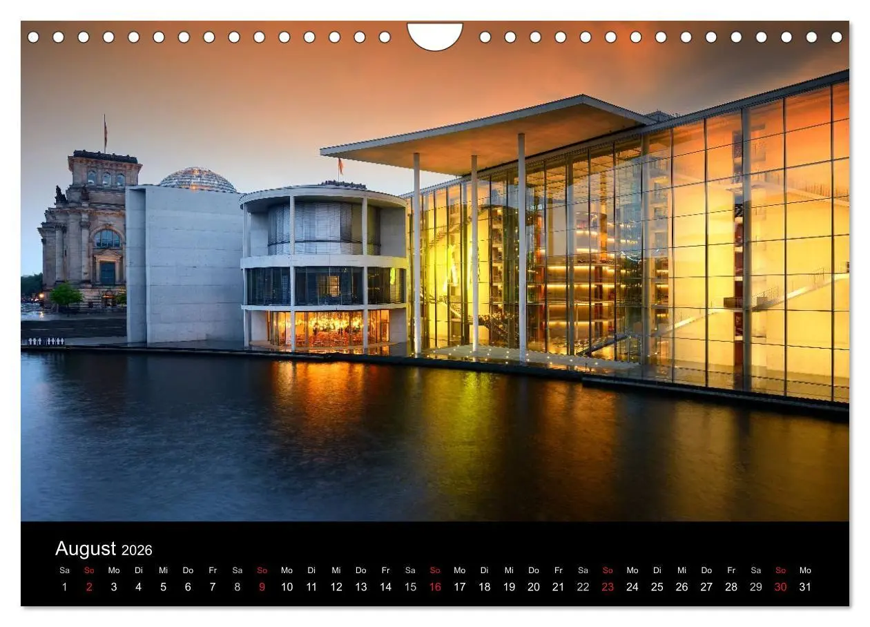 Bild: 9783516192407 | Berlin (Wandkalender 2026 DIN A4 quer), CALVENDO Monatskalender | 2026