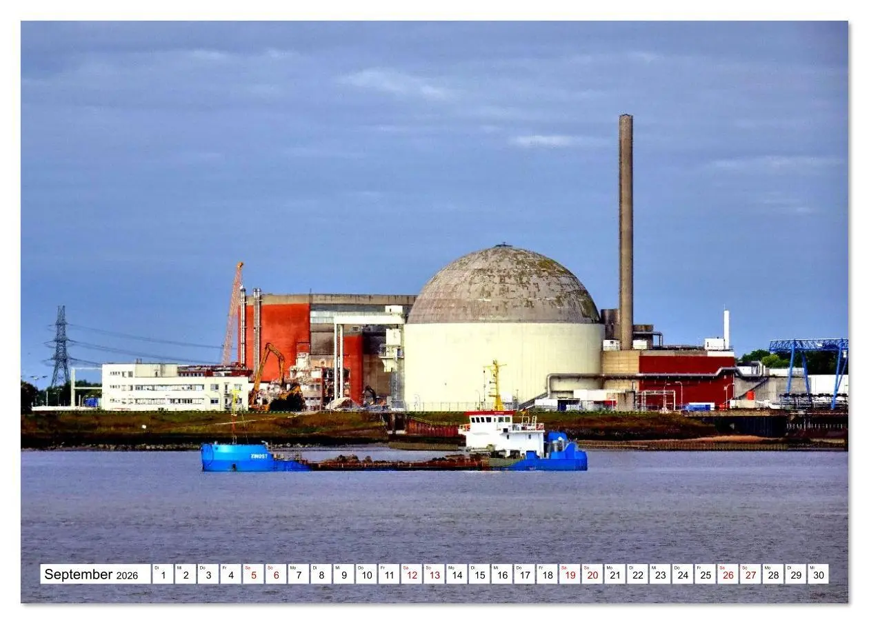 Bild: 9783516642407 | elbabwärts - Von Hamburg nach Cuxhaven (Tischkalender 2026 DIN A5...
