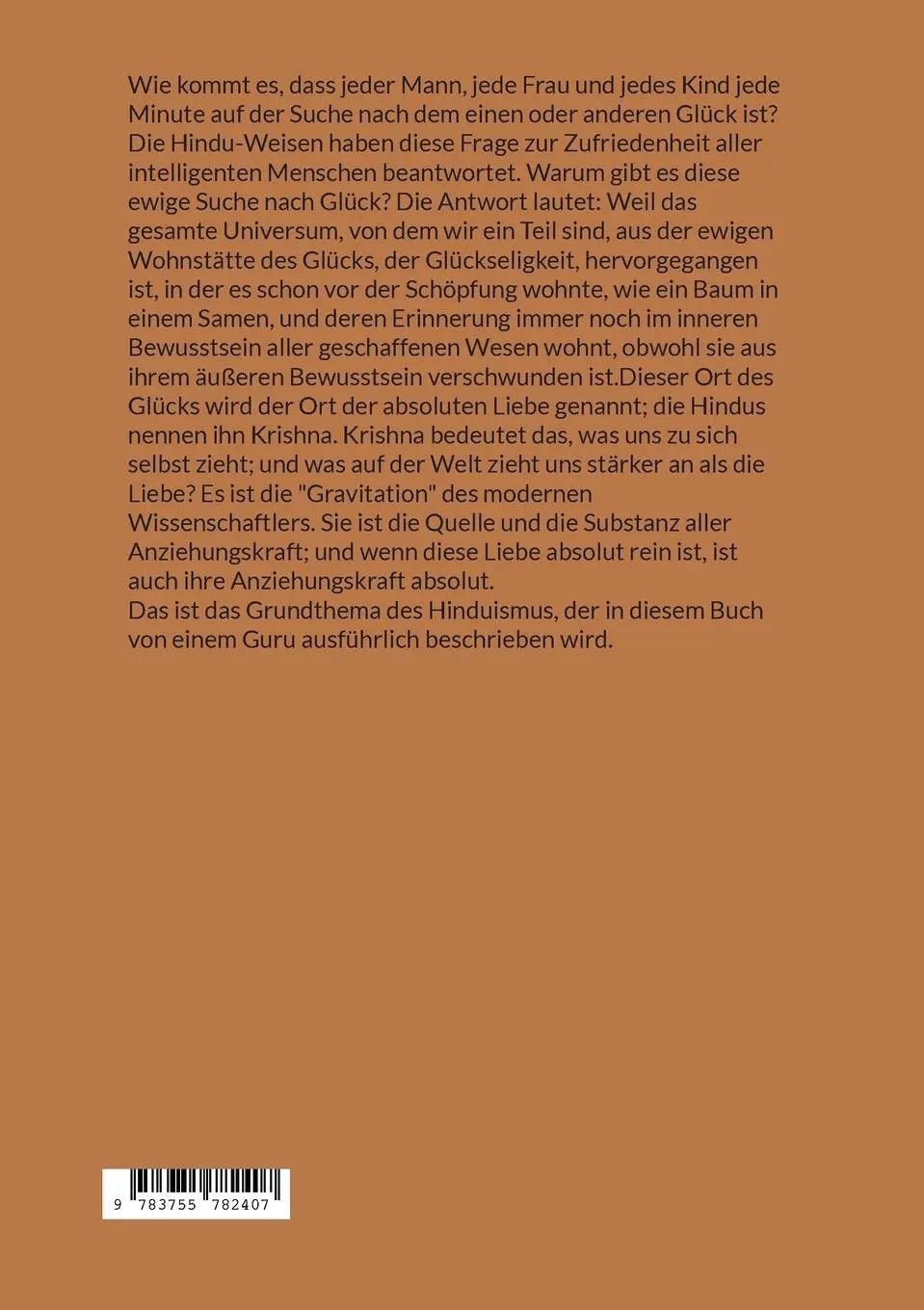 Rückseite: 9783755782407 | Sree Krishna, der Herr der Liebe | Baba Premanand Bharati | Buch
