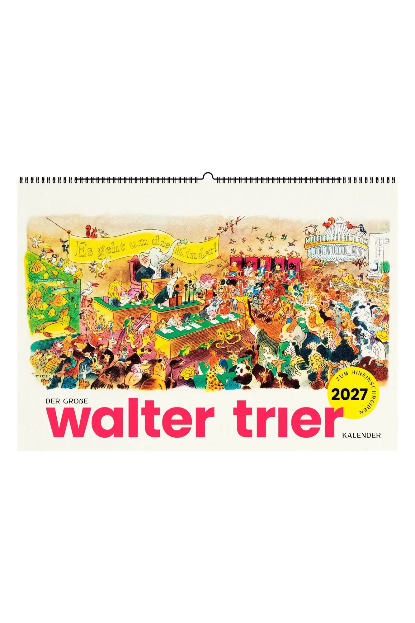 Cover: 9783968492407 | Der große Walter-Trier-Kalender 2027 | Walter Trier | Kalender | 13 S.