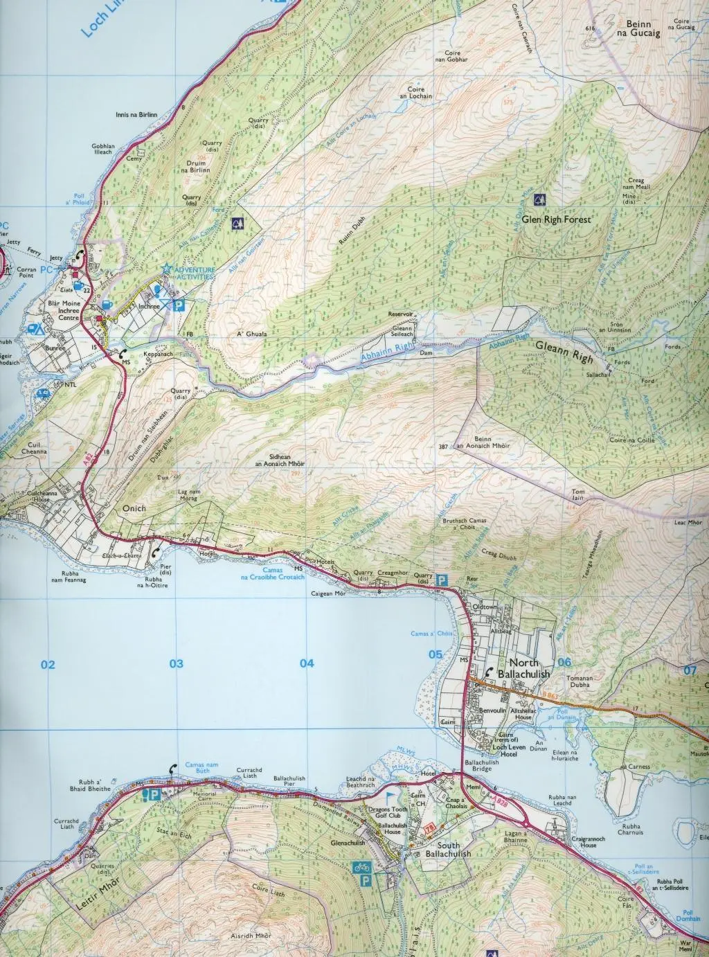 Bild: 9780319472507 | Glen Coe | Ordnance Survey | (Land-)Karte | Karte/Landkarte | Englisch