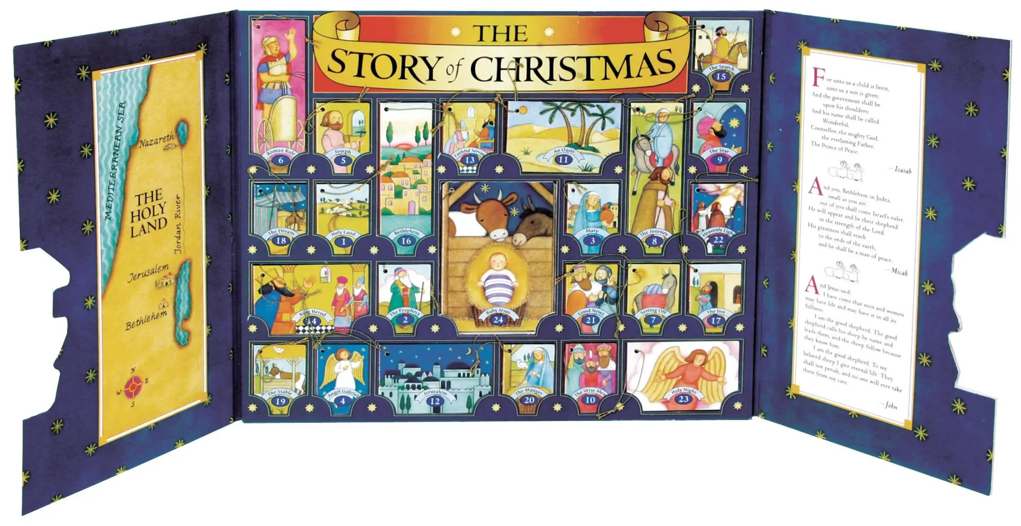 Bild: 9780761152507 | The Story of Christmas Story Book Set and Advent Calendar | Croll