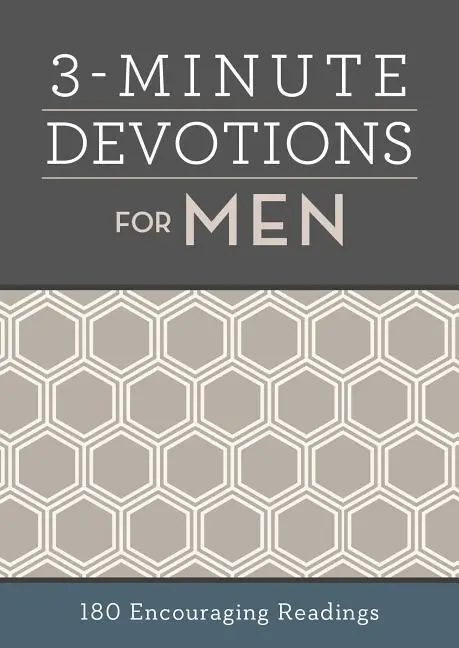 Cover: 9781683222507 | 3-Minute Devotions for Men | 180 Encouraging Readings | Staff | Buch