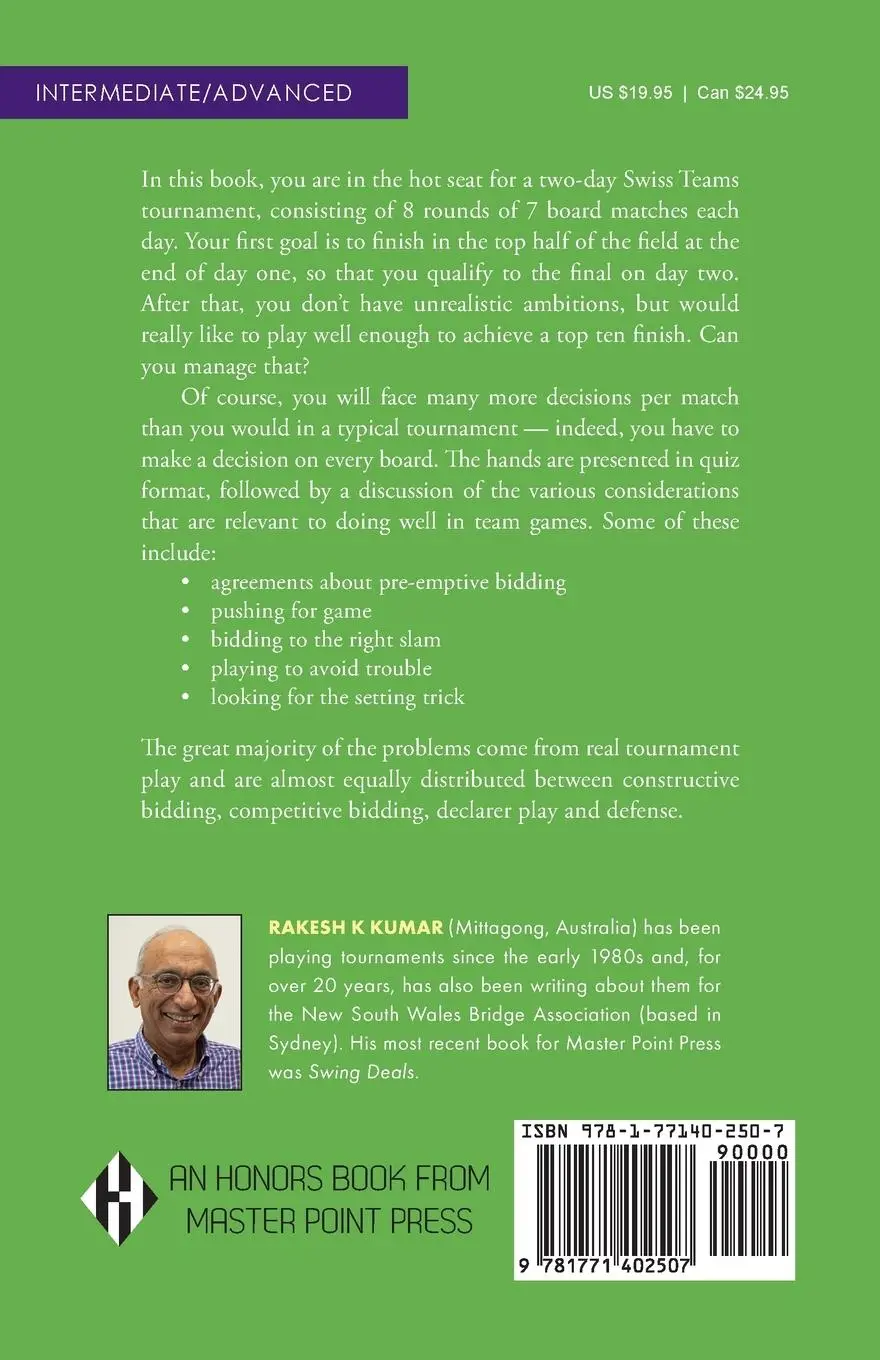 Rückseite: 9781771402507 | A Swiss Teams Challenge | Rakesh K. Kumar | Taschenbuch | Englisch