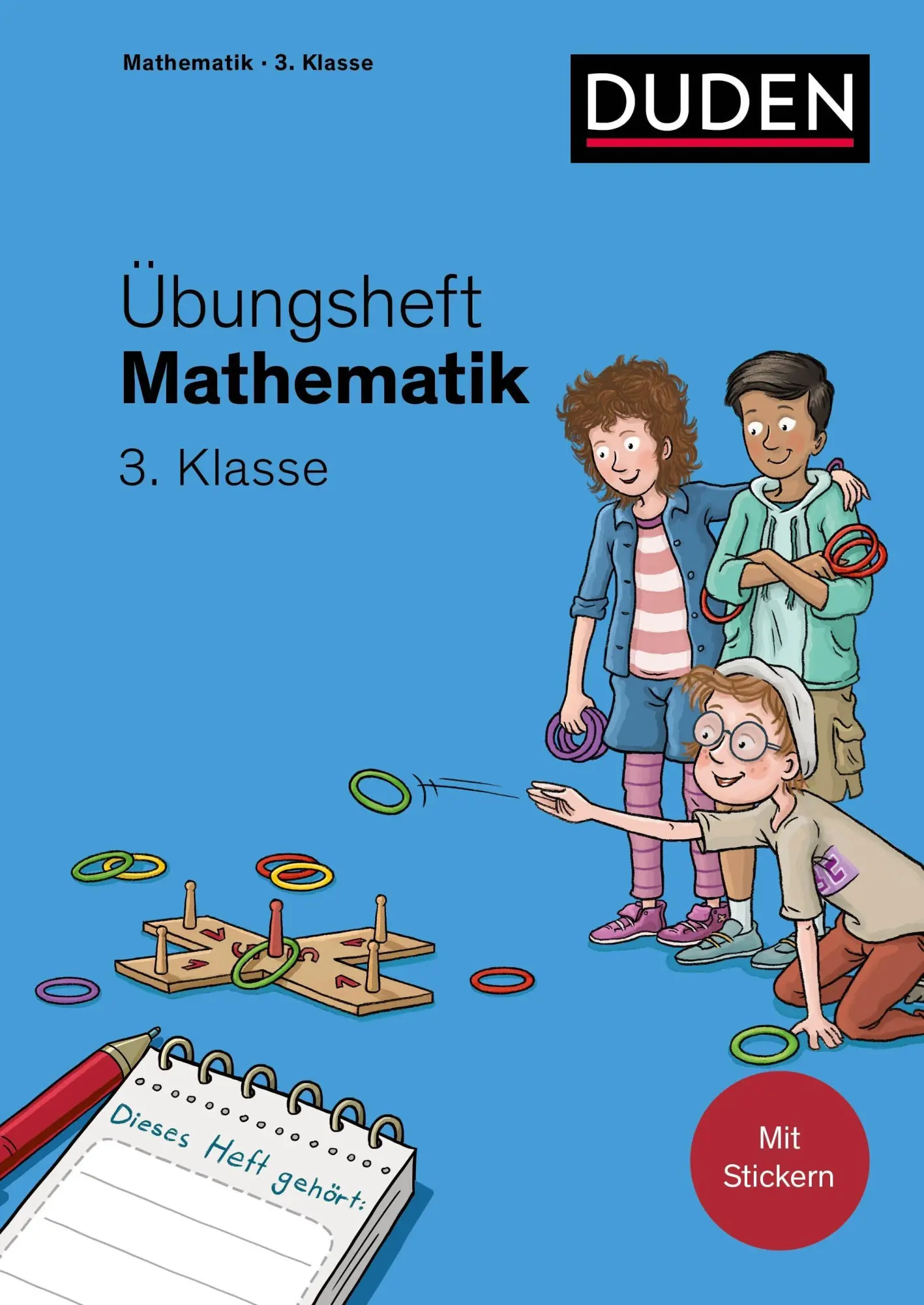 Cover: 9783411762507 | Übungsheft Mathematik - 3. Klasse | Mit Stickern und Lernerfolgskarten