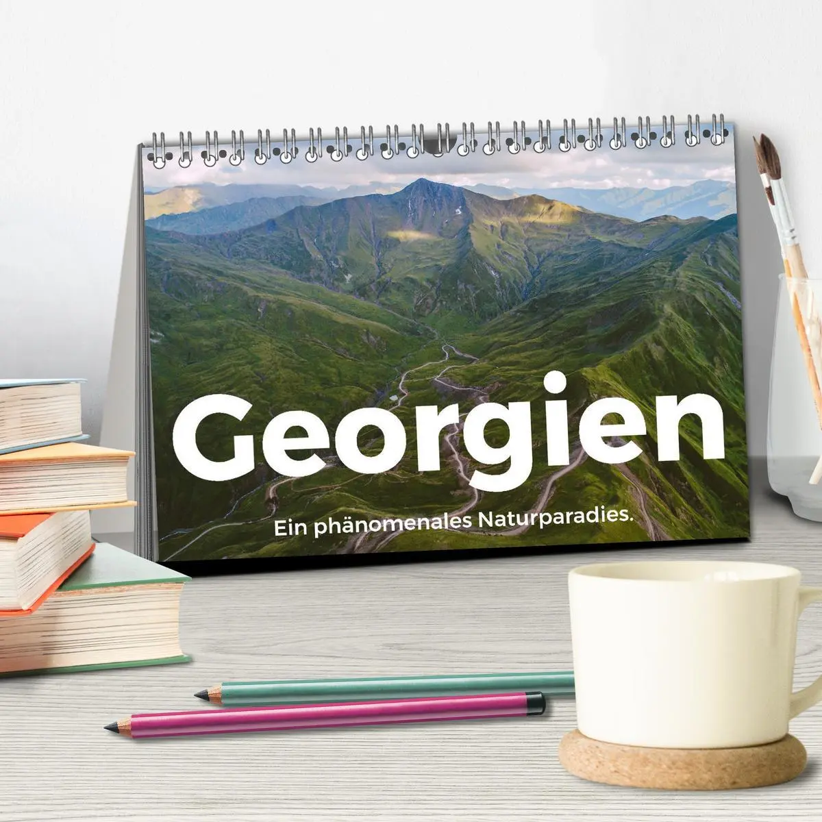 Bild: 9783457612507 | Georgien - Ein phänomenales Naturparadies. (Tischkalender 2026 DIN...