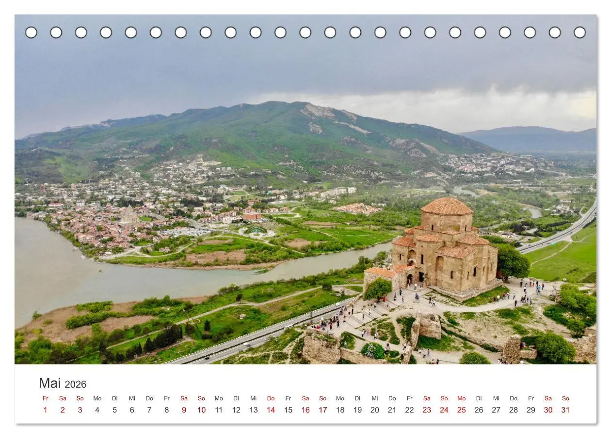 Bild: 9783457612507 | Georgien - Ein phänomenales Naturparadies. (Tischkalender 2026 DIN...