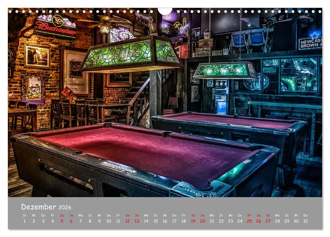 Bild: 9783457782507 | Freizeit Billard - Queue, Kugeln, Kreide und Tisch (Wandkalender...