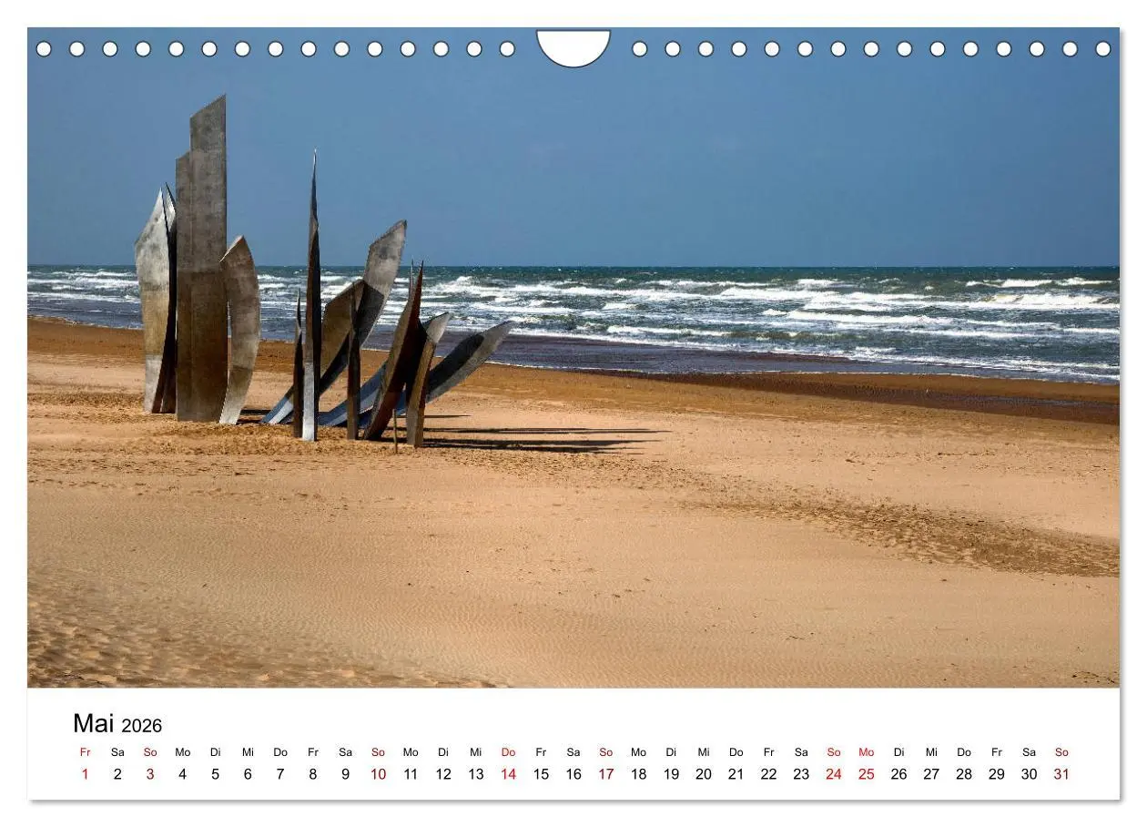 Bild: 9783457852507 | Normandie - Land am Meer (Wandkalender 2026 DIN A4 quer), CALVENDO...
