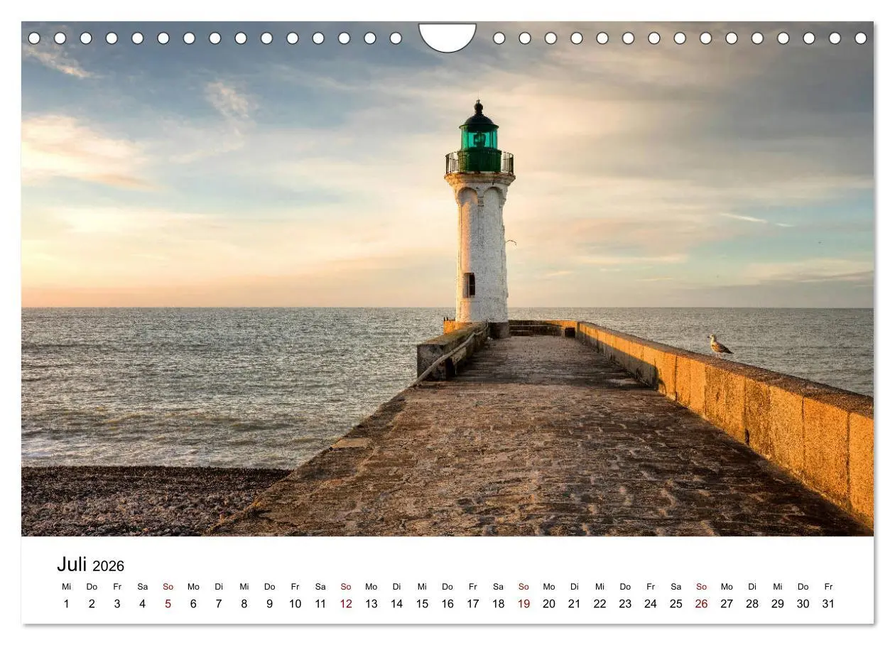 Bild: 9783457852507 | Normandie - Land am Meer (Wandkalender 2026 DIN A4 quer), CALVENDO...