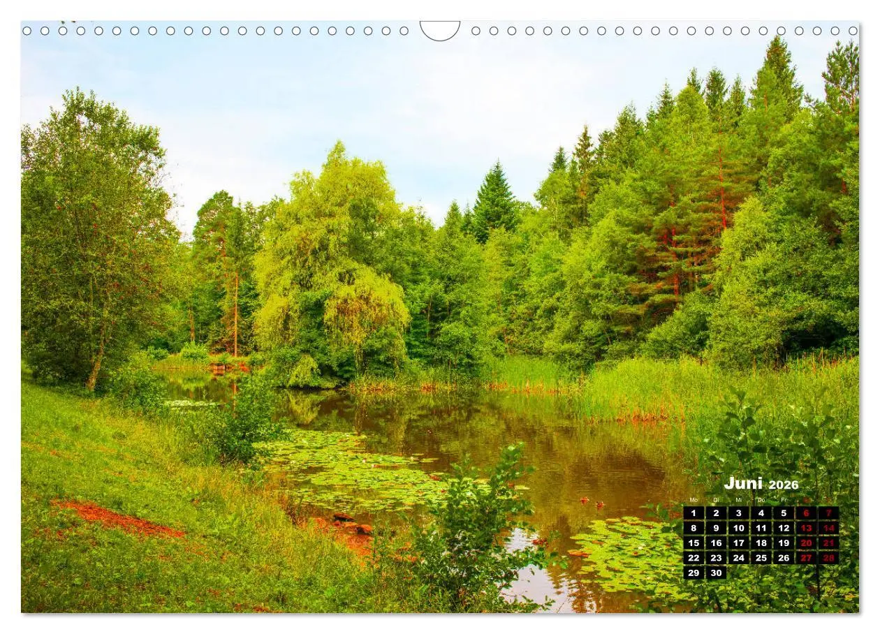 Bild: 9783457922507 | Rund um den Schönbuch (Wandkalender 2026 DIN A3 quer), CALVENDO...
