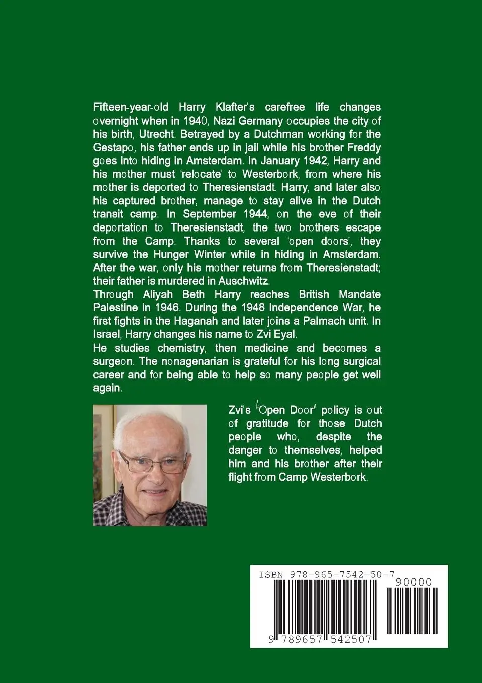 Rückseite: 9789657542507 | An Open Door | Petra van der Zande | Taschenbuch | Englisch | 2017