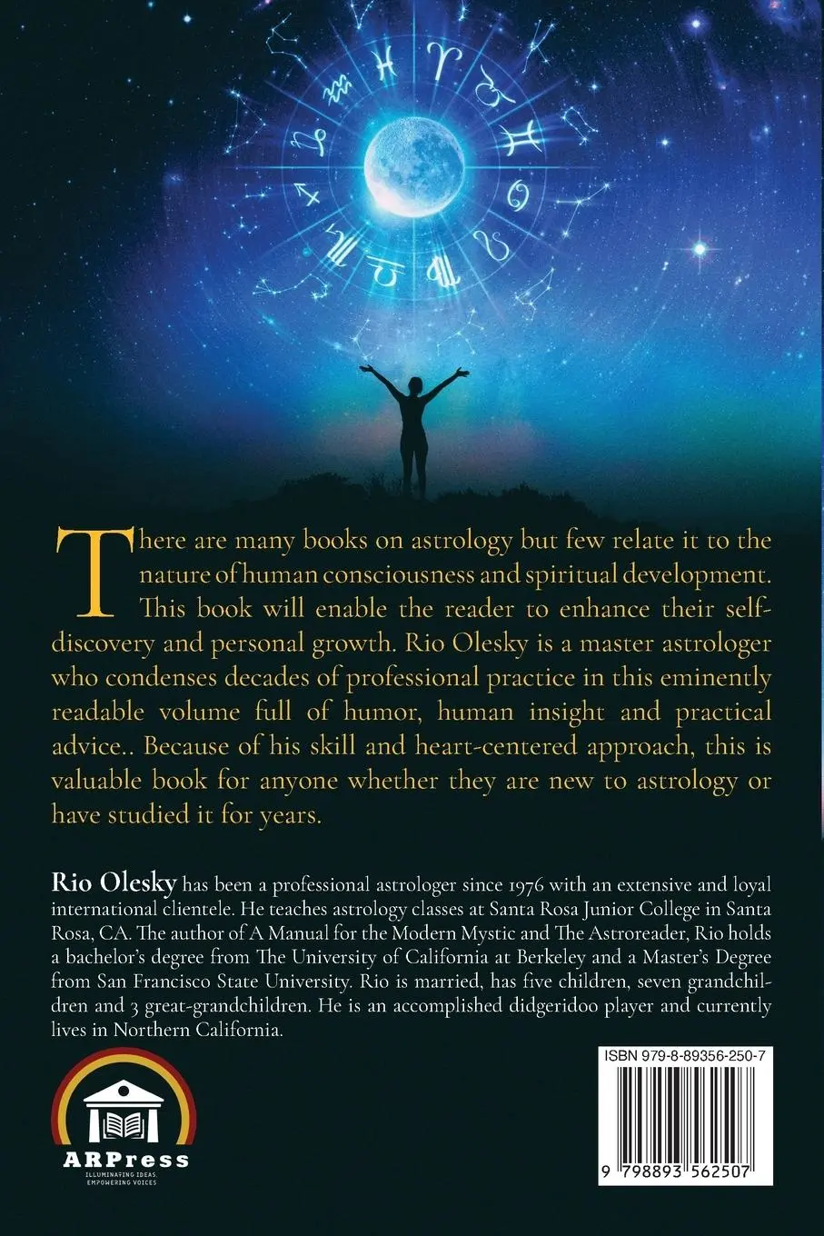 Rückseite: 9798893562507 | Astrology and Consciousness | Rio Olesky | Taschenbuch | Englisch