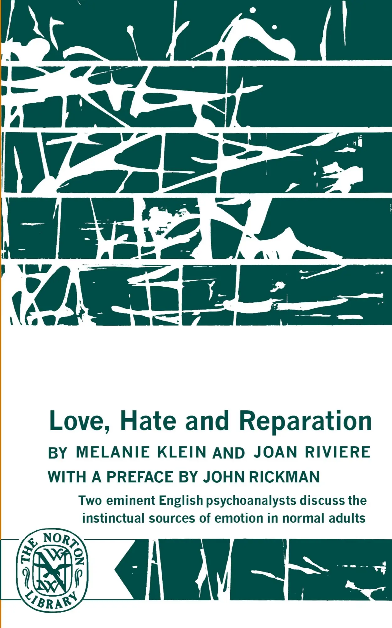 Cover: 9780393002607 | Love, Hate and Reparation | Melaine Klein | Taschenbuch | Englisch