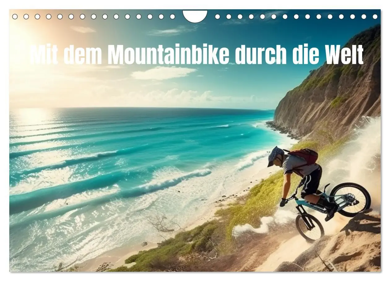 Cover: 9783457532607 | Mit dem Mountainbike durch die Welt (Wandkalender 2026 DIN A4...