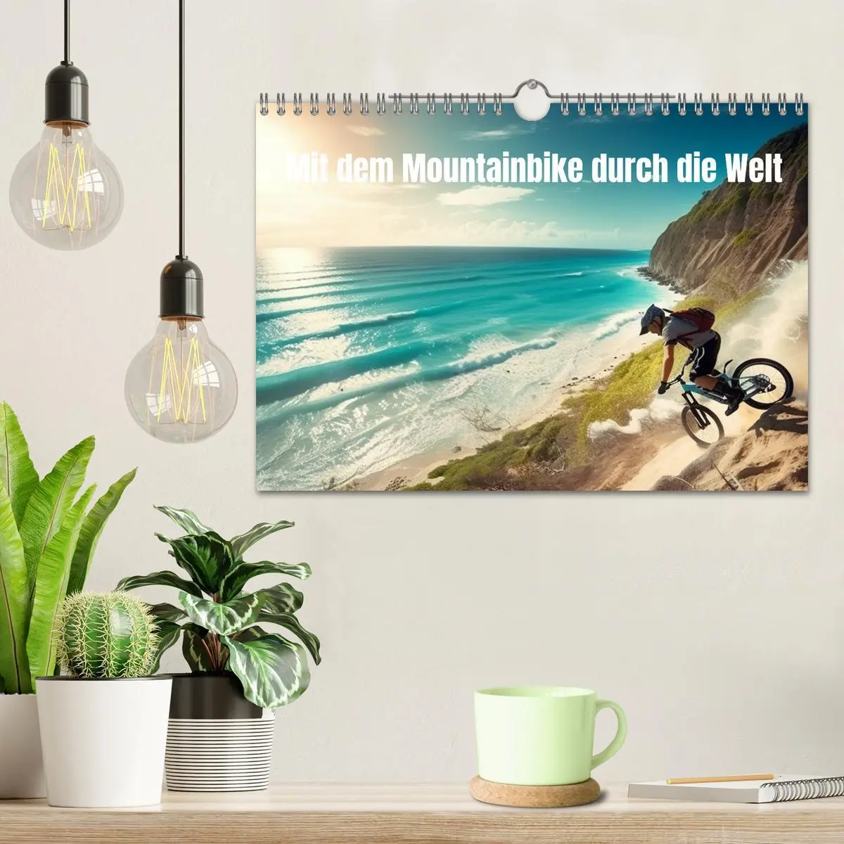 Bild: 9783457532607 | Mit dem Mountainbike durch die Welt (Wandkalender 2026 DIN A4...