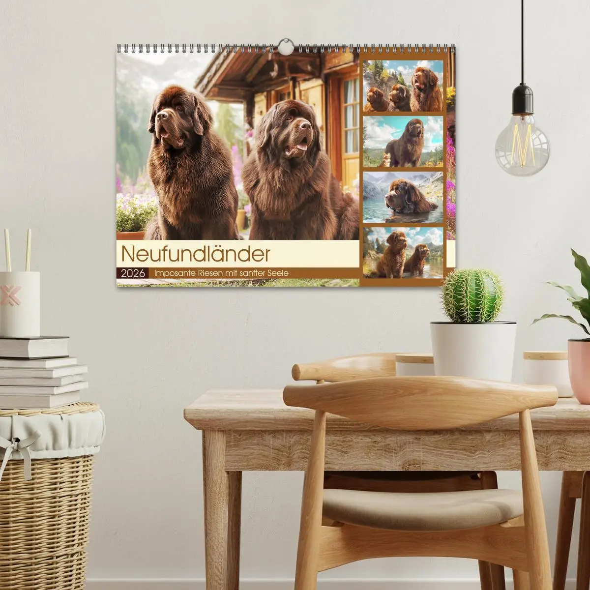 Bild: 9783457772607 | Neufundländer. Imposante Riesen mit sanfter Seele (Wandkalender...