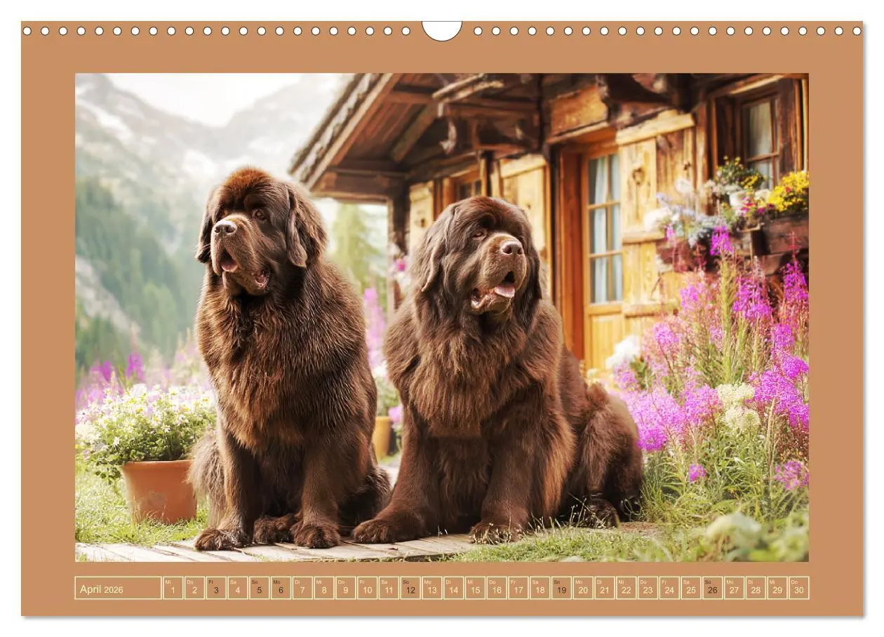 Bild: 9783457772607 | Neufundländer. Imposante Riesen mit sanfter Seele (Wandkalender...