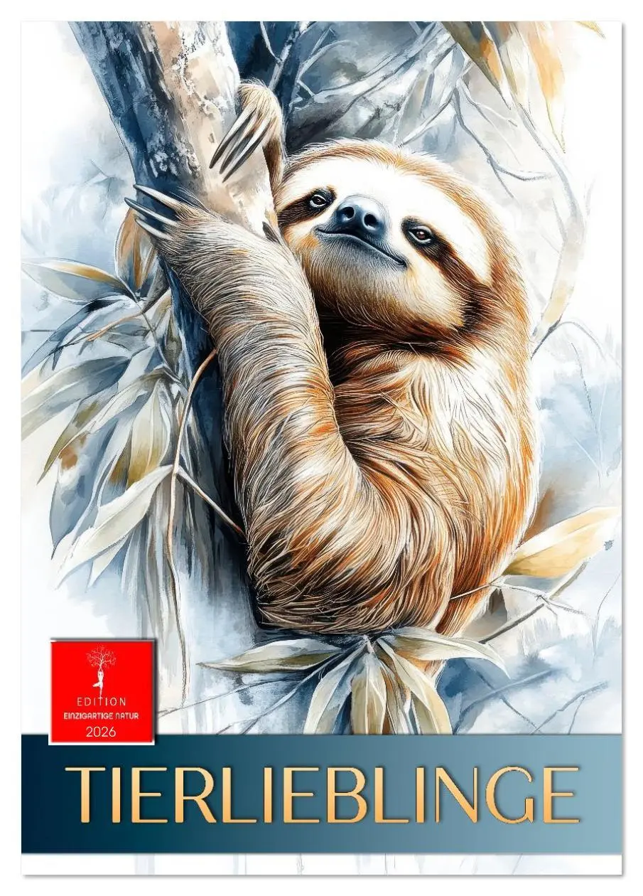 Cover: 9783516622607 | Tierlieblinge (Tischkalender 2026 DIN A5 hoch), CALVENDO...