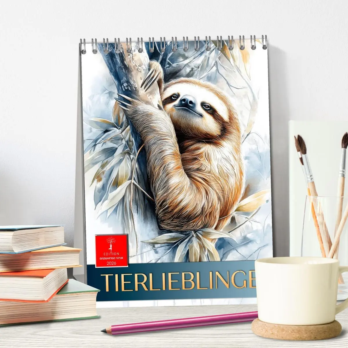 Bild: 9783516622607 | Tierlieblinge (Tischkalender 2026 DIN A5 hoch), CALVENDO...