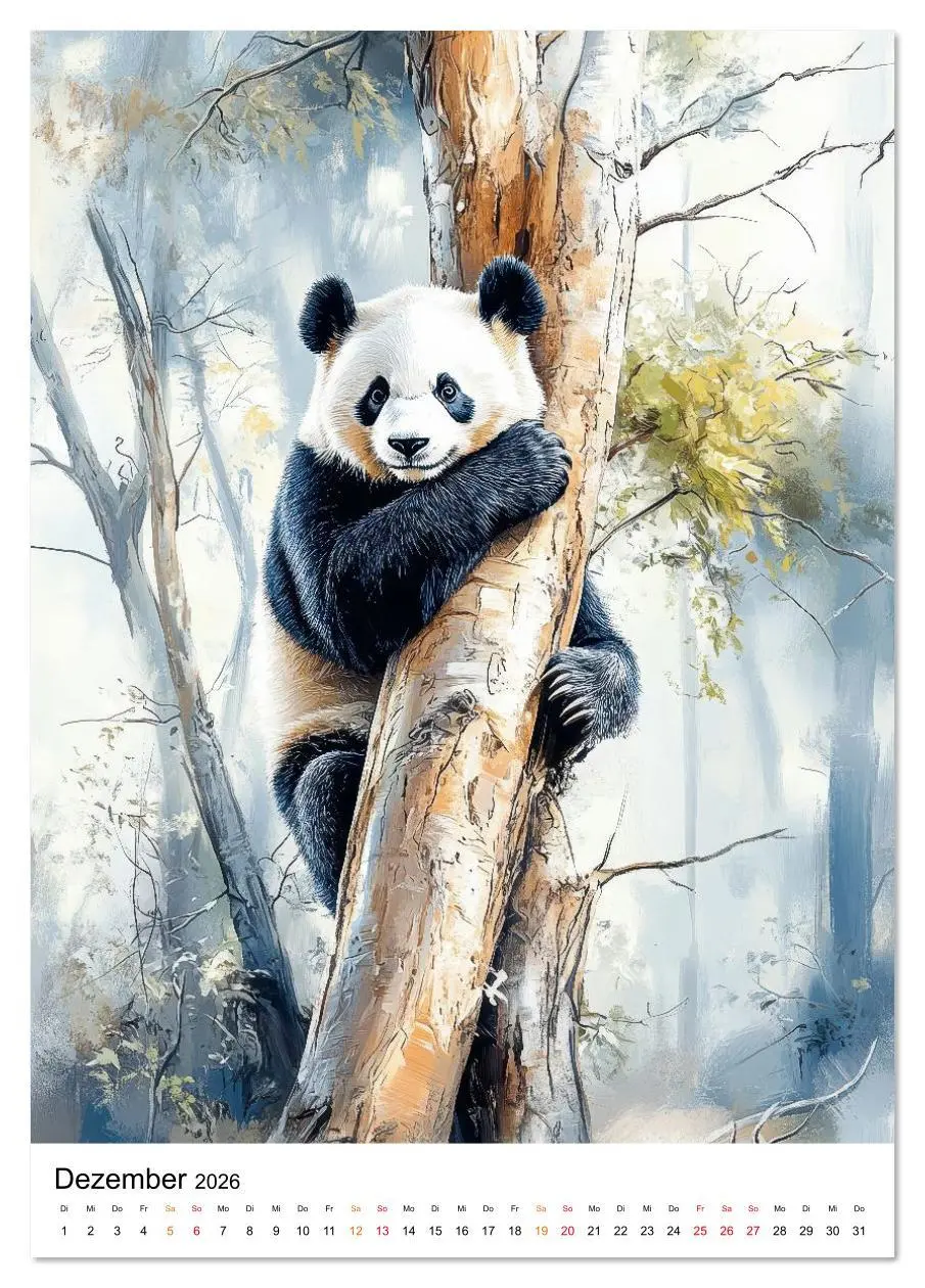 Bild: 9783516622607 | Tierlieblinge (Tischkalender 2026 DIN A5 hoch), CALVENDO...