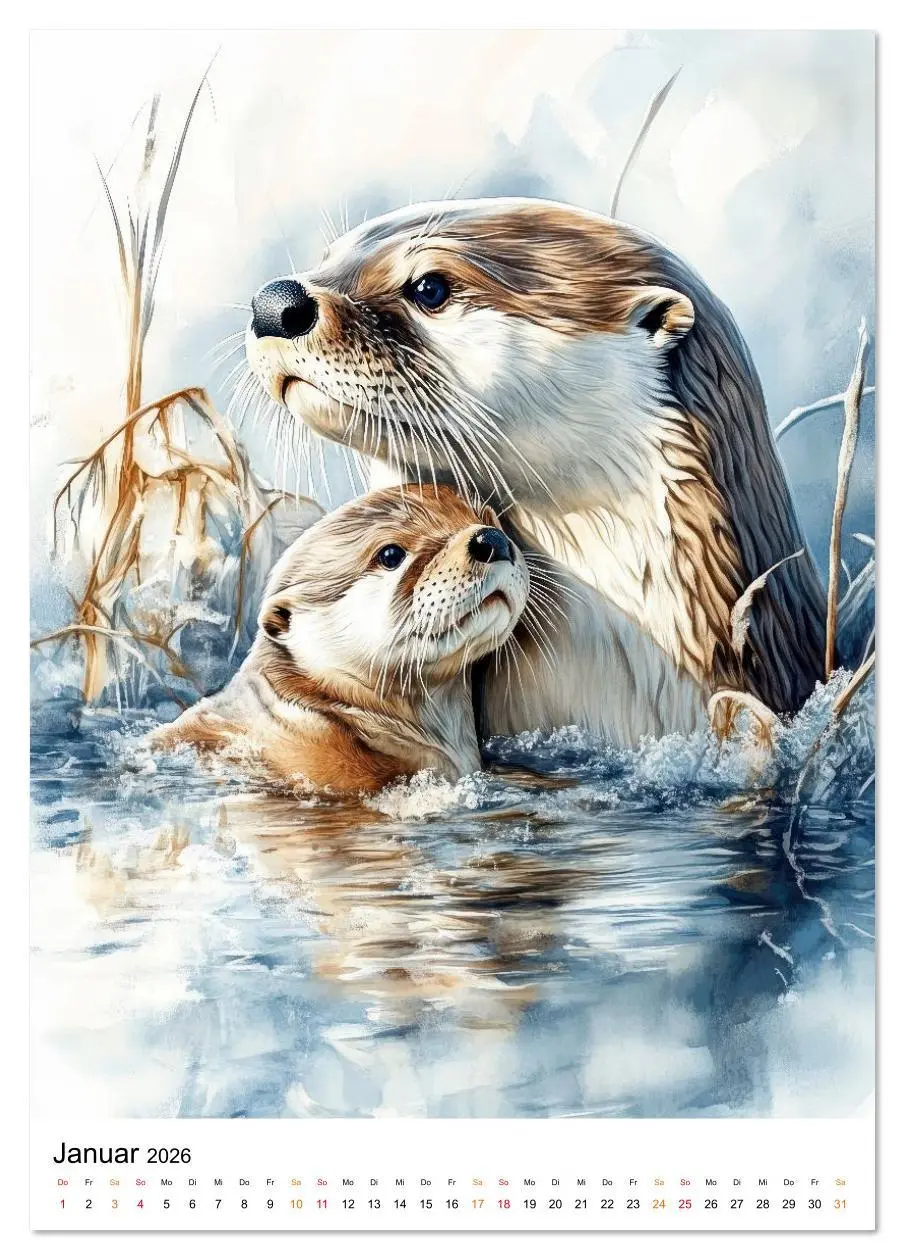 Bild: 9783516622607 | Tierlieblinge (Tischkalender 2026 DIN A5 hoch), CALVENDO...