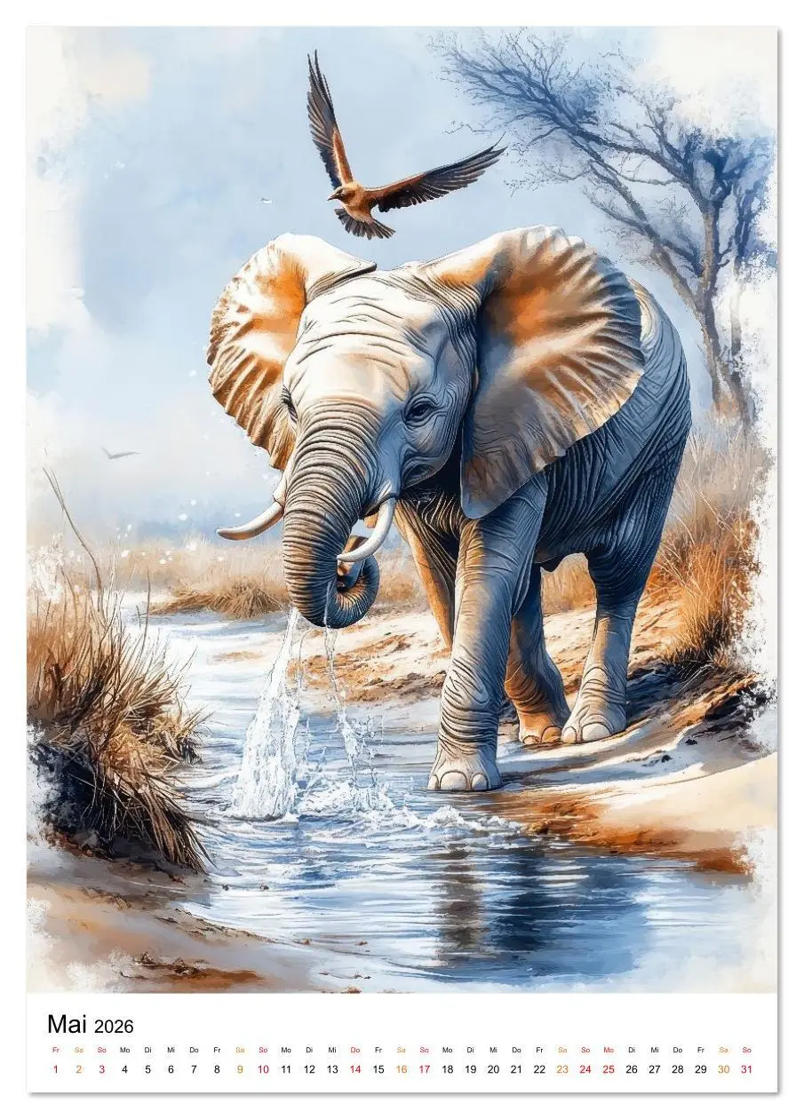 Bild: 9783516622607 | Tierlieblinge (Tischkalender 2026 DIN A5 hoch), CALVENDO...