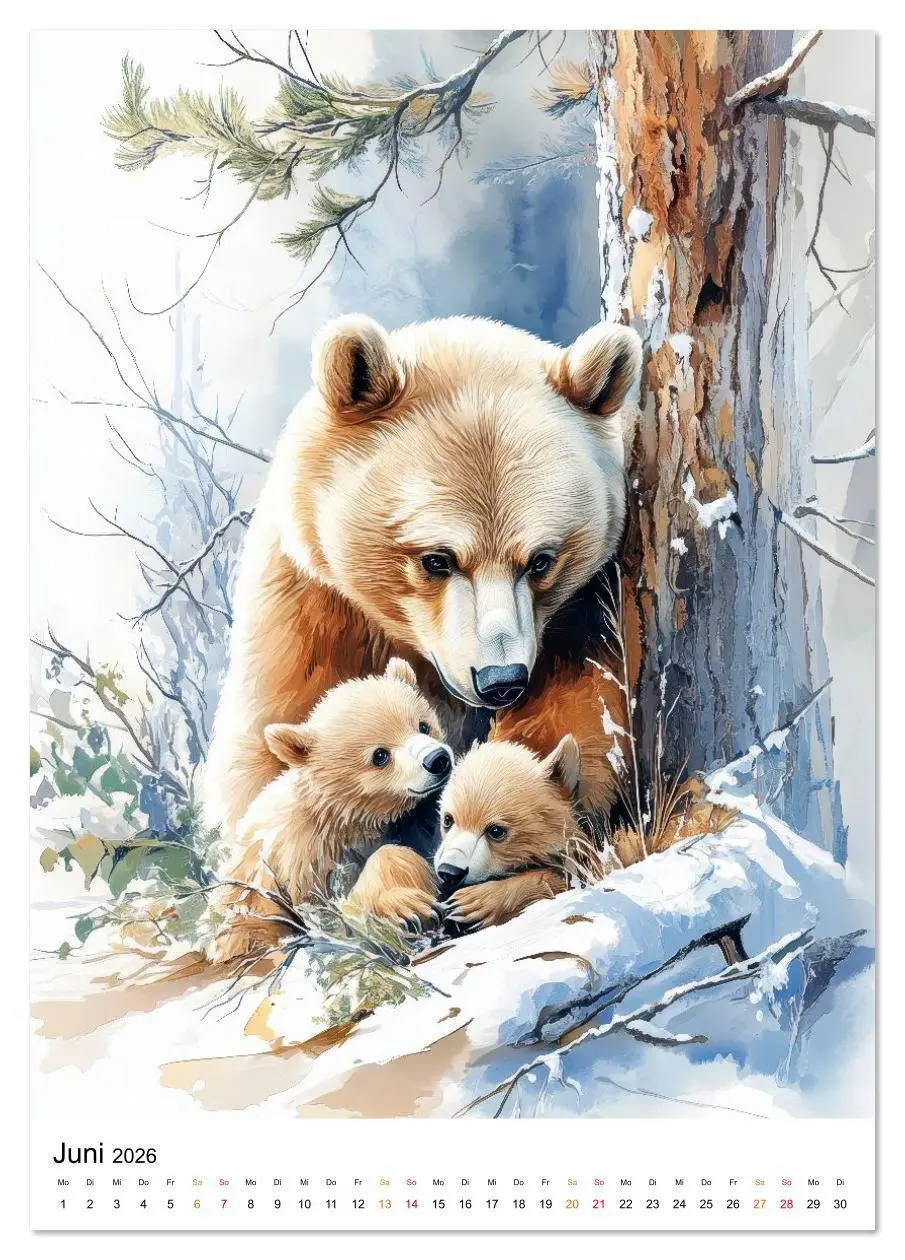 Bild: 9783516622607 | Tierlieblinge (Tischkalender 2026 DIN A5 hoch), CALVENDO...