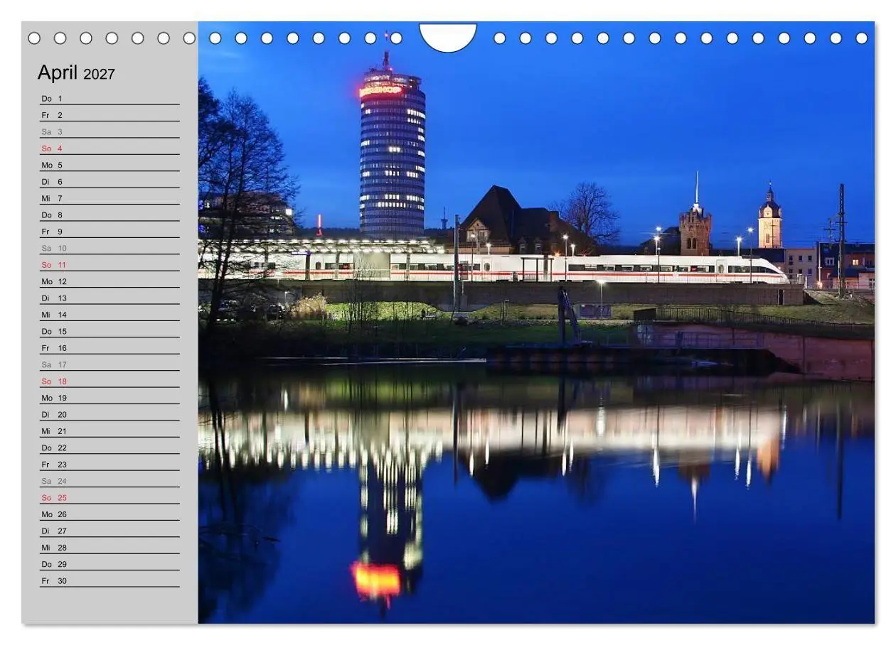 Bild: 9783569952607 | Jena in Thüringen (Wandkalender 2027 DIN A4 quer), CALVENDO...